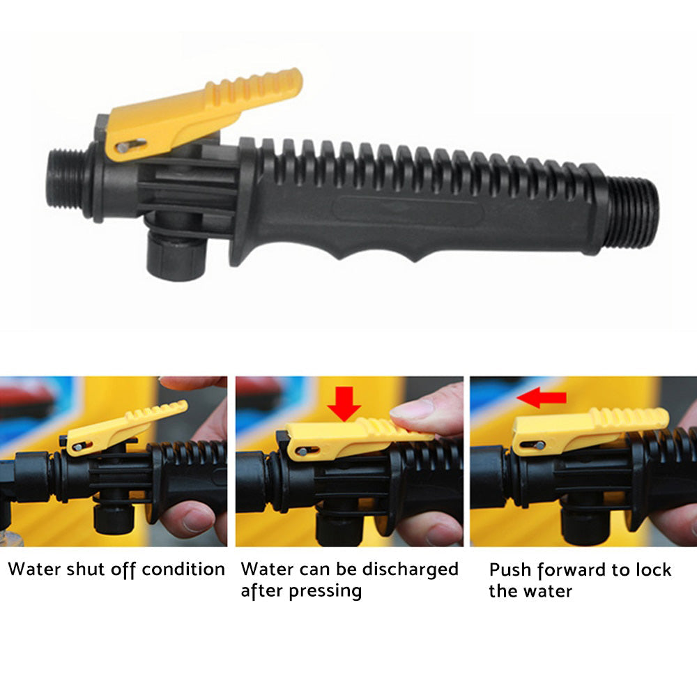 Long Handle Foam Wash Brush