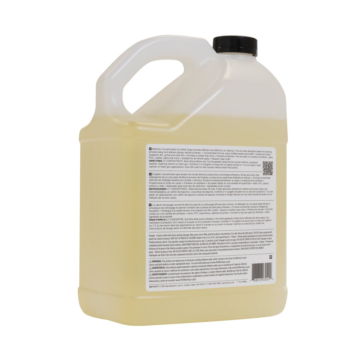 Car Wash Soap Concentrated 1 Gallon