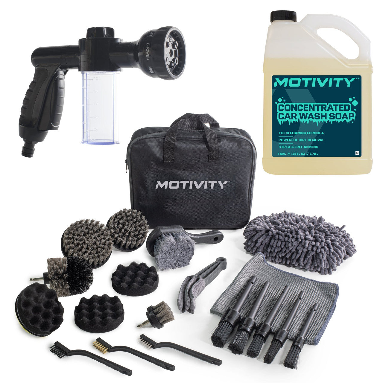 Essential Foam Wash & Detail Kit