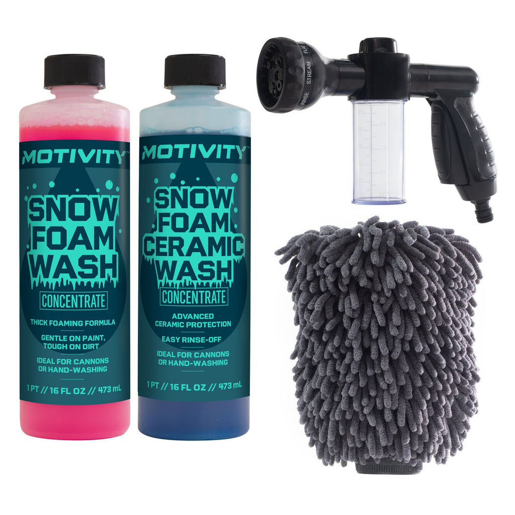 Foam Focus Kit + Wash Mitt